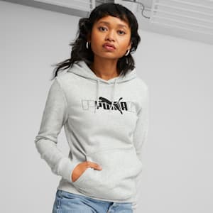 Ladies grey puma hoodie store